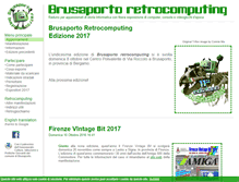 Tablet Screenshot of brusaretro.it